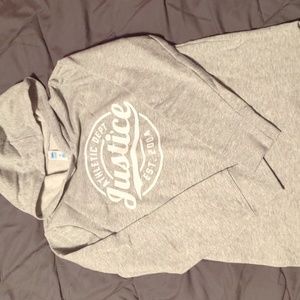 Justice sweatshirts